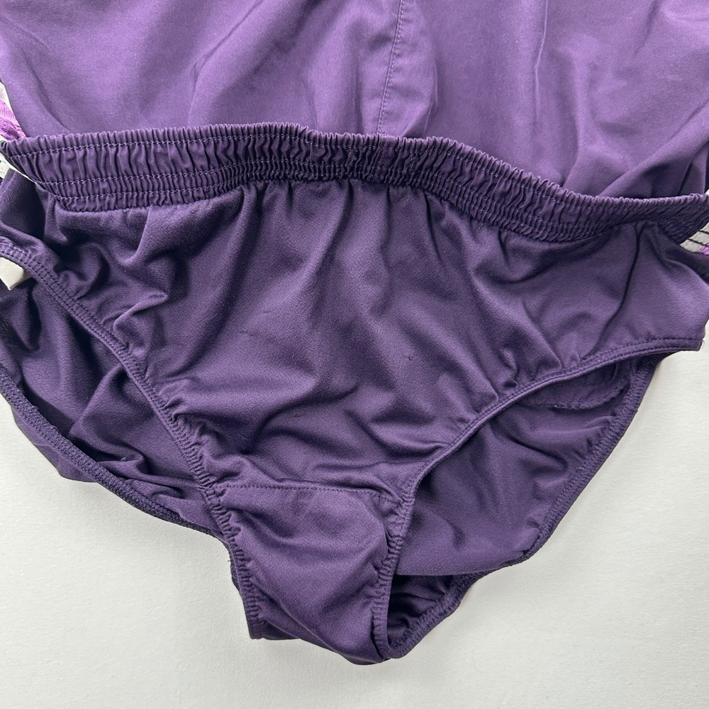 Nike Tempo Dri-Fit Running Shorts Purple Lavender Silver‎ Reflective Womens XS - Picture 8 of 11